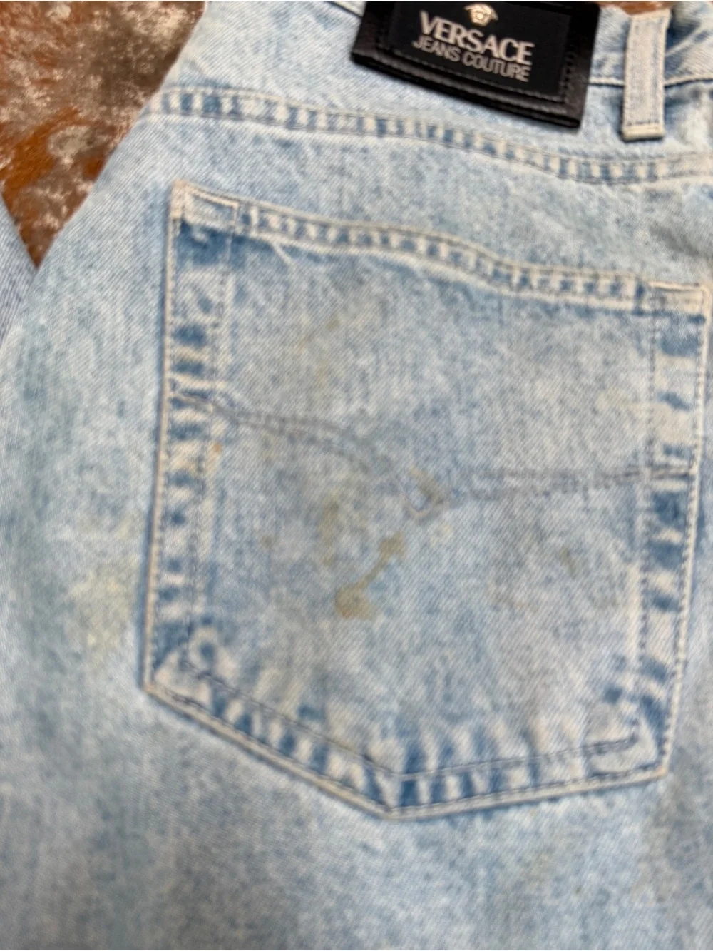 Versace Light Blue Jeans